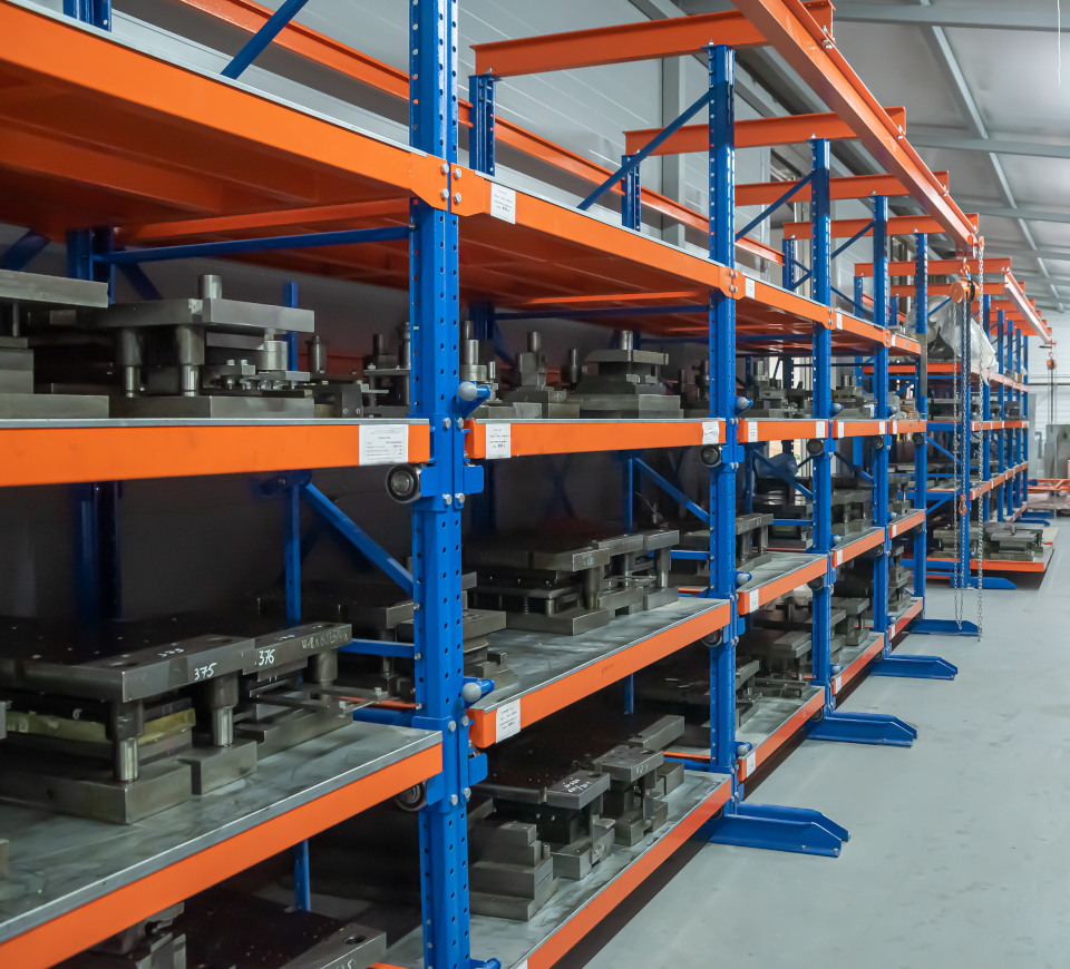 хранение прессформ по системе 5s