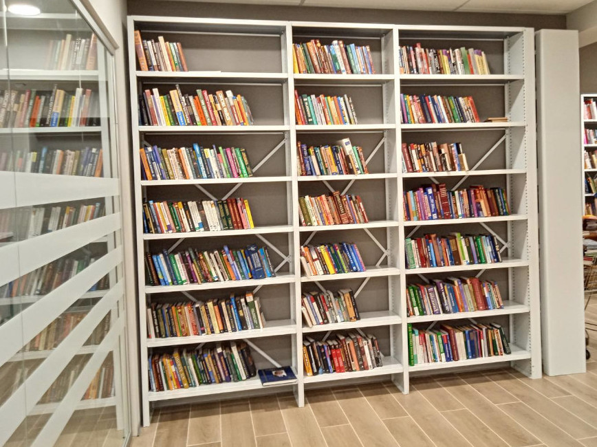 Стационарные стеллажи односторонние