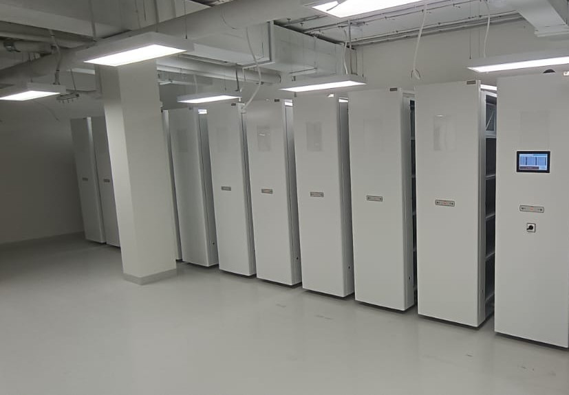 Стеллажи с электроприводом серии "Актив"