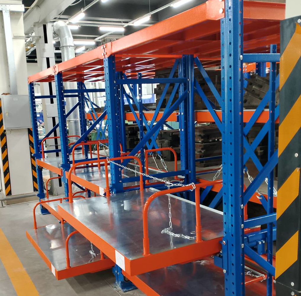 Тяжеловесные стеллажи