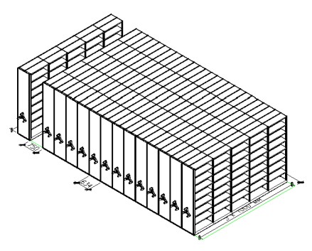 мобильные стеллажи
