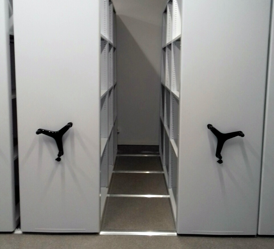 Мобильные стеллажи без фальшпола