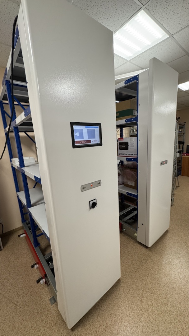 Мобильные среднегрузовые стеллажи серии СГС-Актив