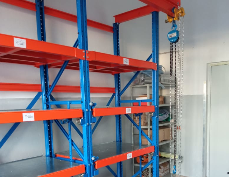 Стеллажи для запорной арматуры